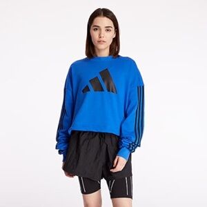 Adidas ADJUSTABLE THREE STRIPES SWEATSHIRT SZ XS